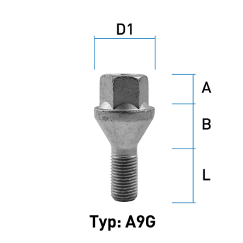 Image for Hjulbolt - 60° Kon - M14x1,5 - 27 mm