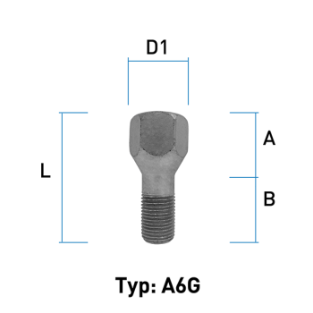 Image for Hjulbolt - 60° Kon - M16x1,5 - 31 mm