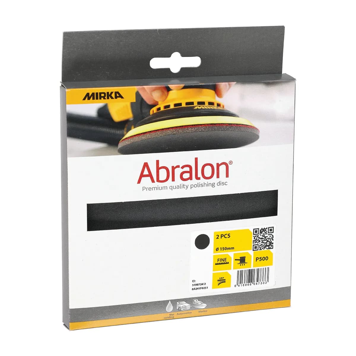 ABRALON 150MM GRIP 180 20PK