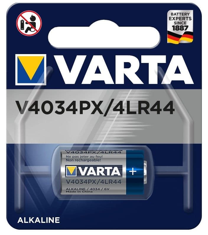 VARTA 4LR44 ALK. BATT.V4034PX 1-PK