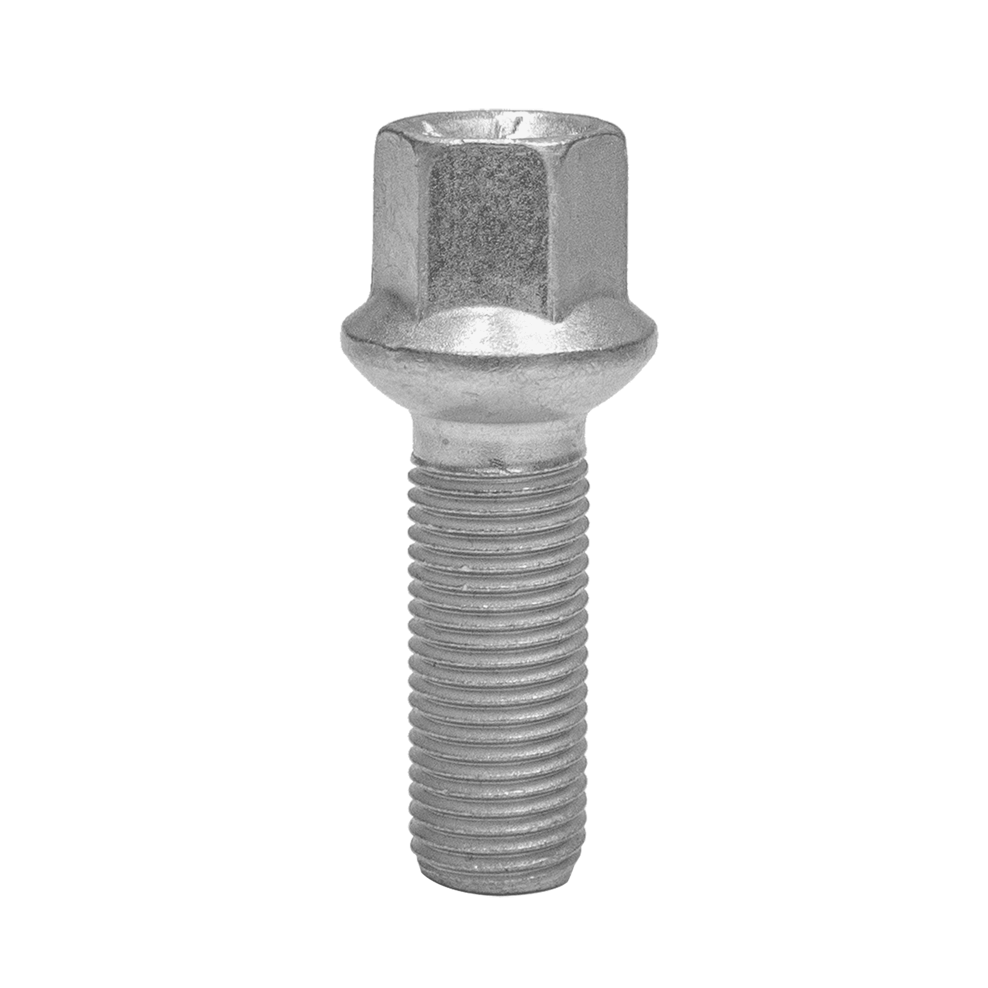 Hjulbolt - Kulehode - M14x1,5 - 27 mm