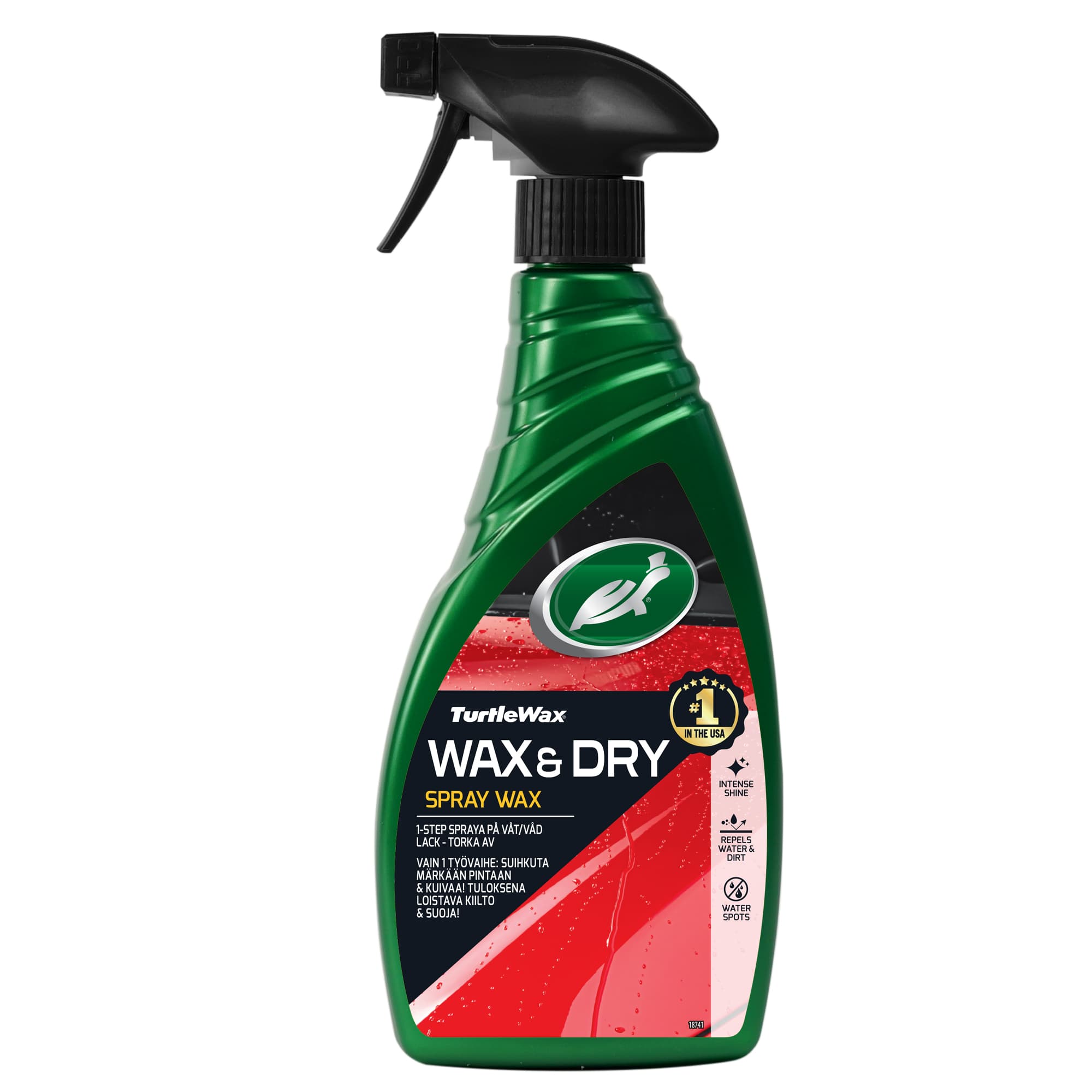 TURTLE WAX WAX IT WET SPRAY WAX