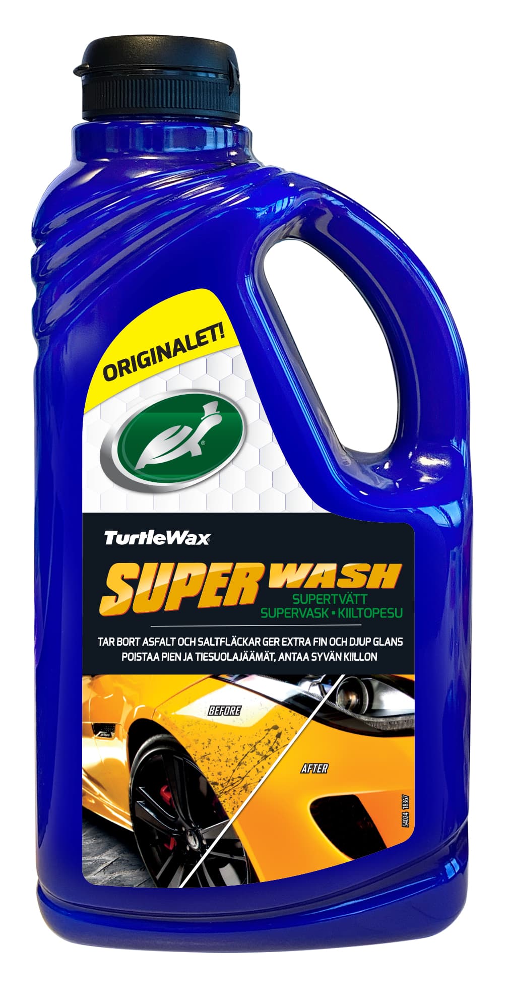 TURTLE WAX SUPER WASH SUPERVASK 1L