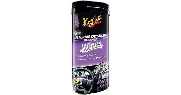 MEGUIARS QUIK INTERIOR DETAILER CLEANER WIPES