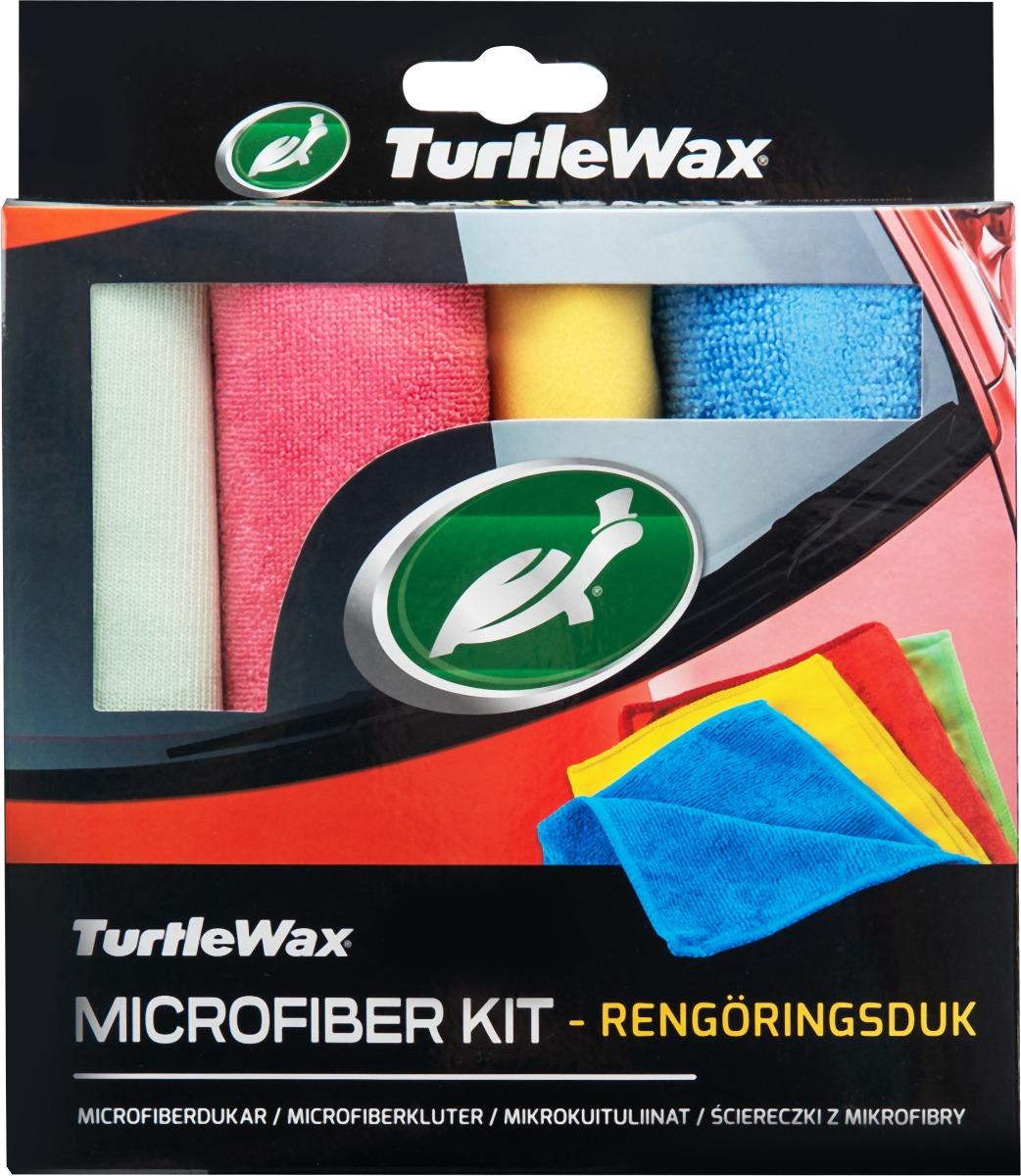 TURTLE WAX MICROFIBERKLUTER 4PK