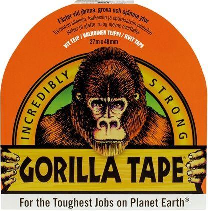 GORILLA TAPE WHITE 27M