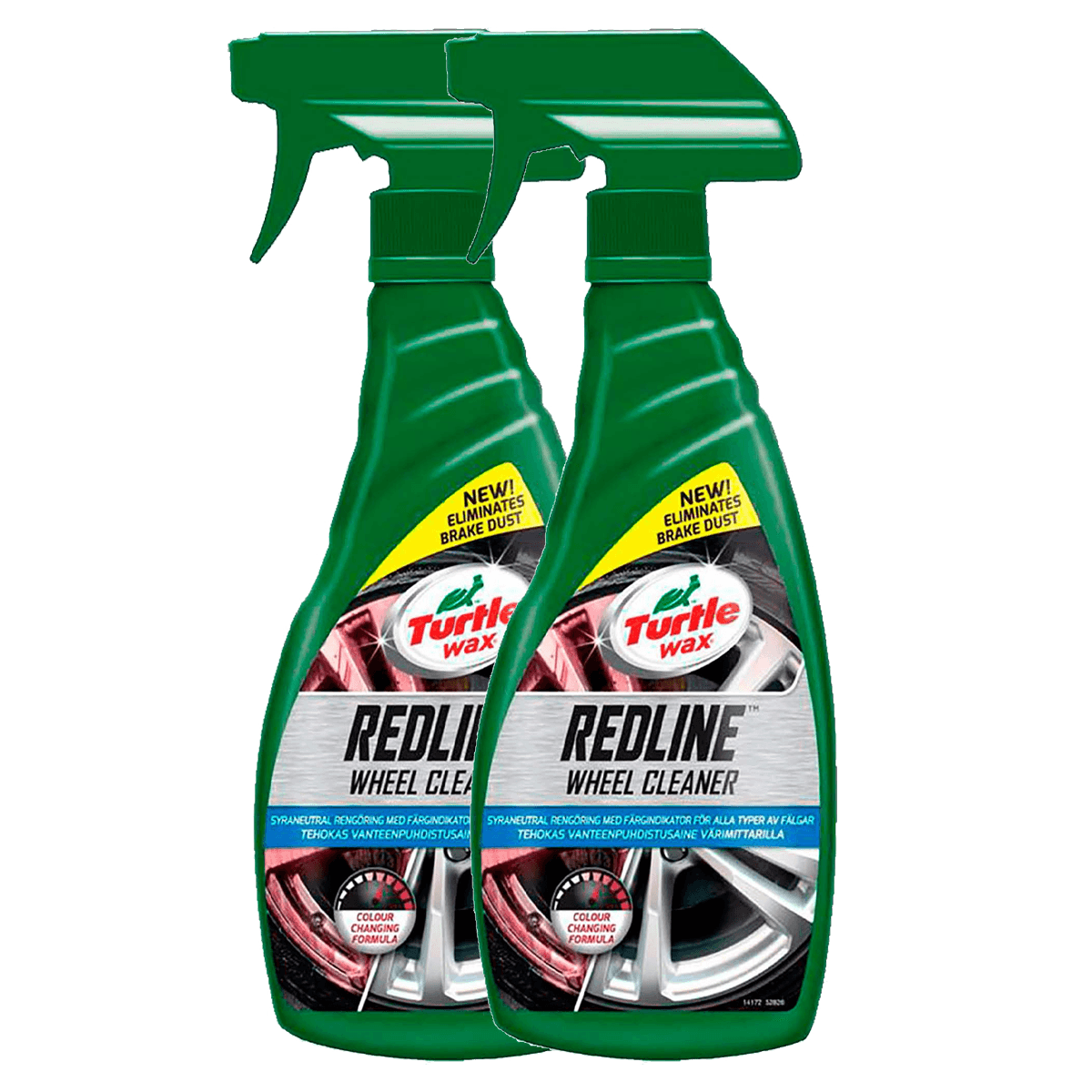 TURTLE REDLINE FELGRENS 2PK