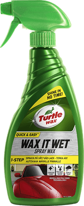 TURTLE WAX WAX IT WET SPRAY WAX