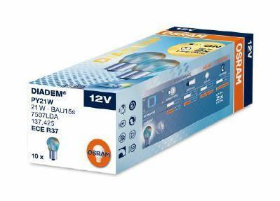 Osram PY21W Pærer Orange 12496