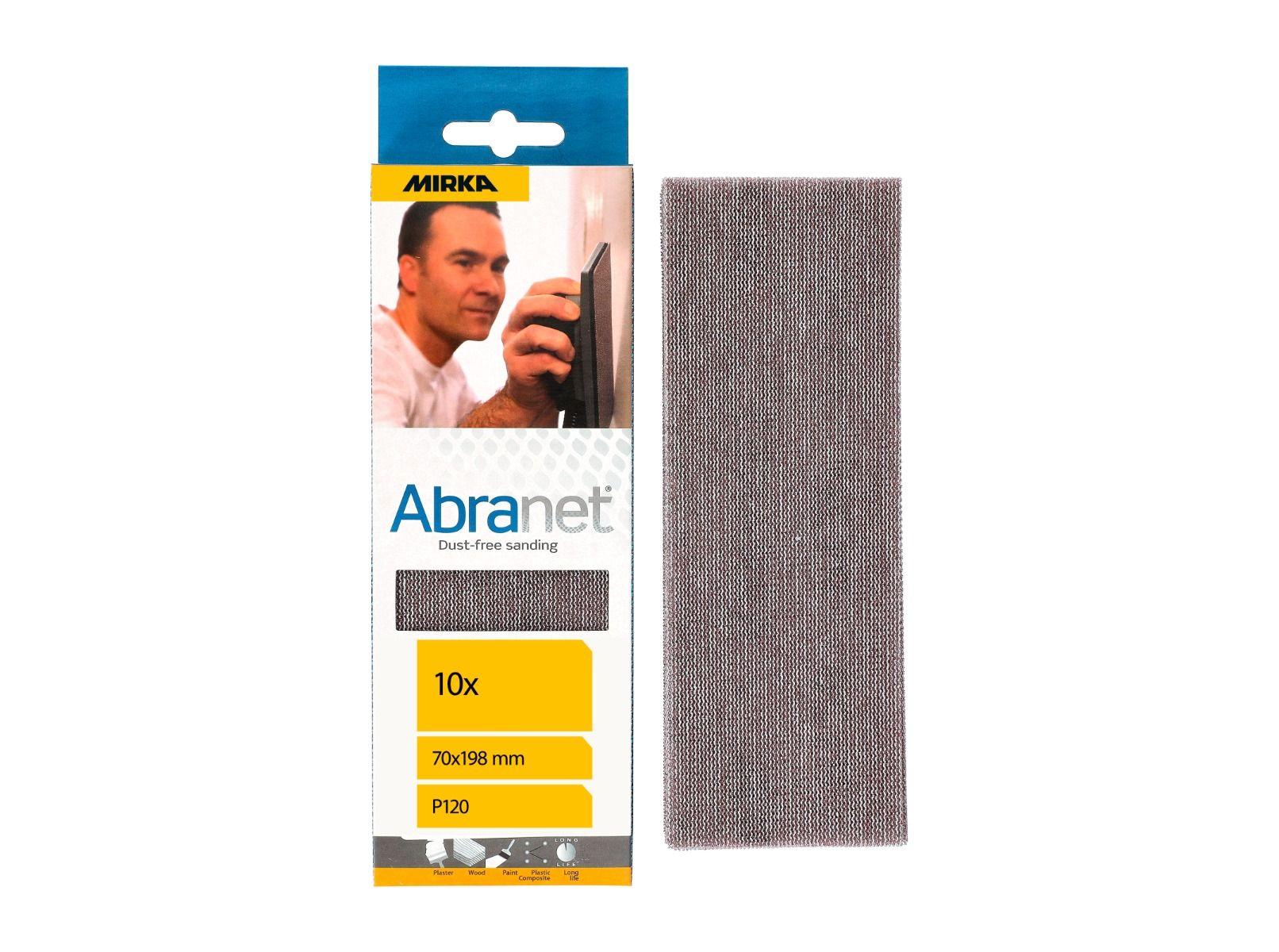 MIRKA ABRANET 70X198MM P120 10-PK