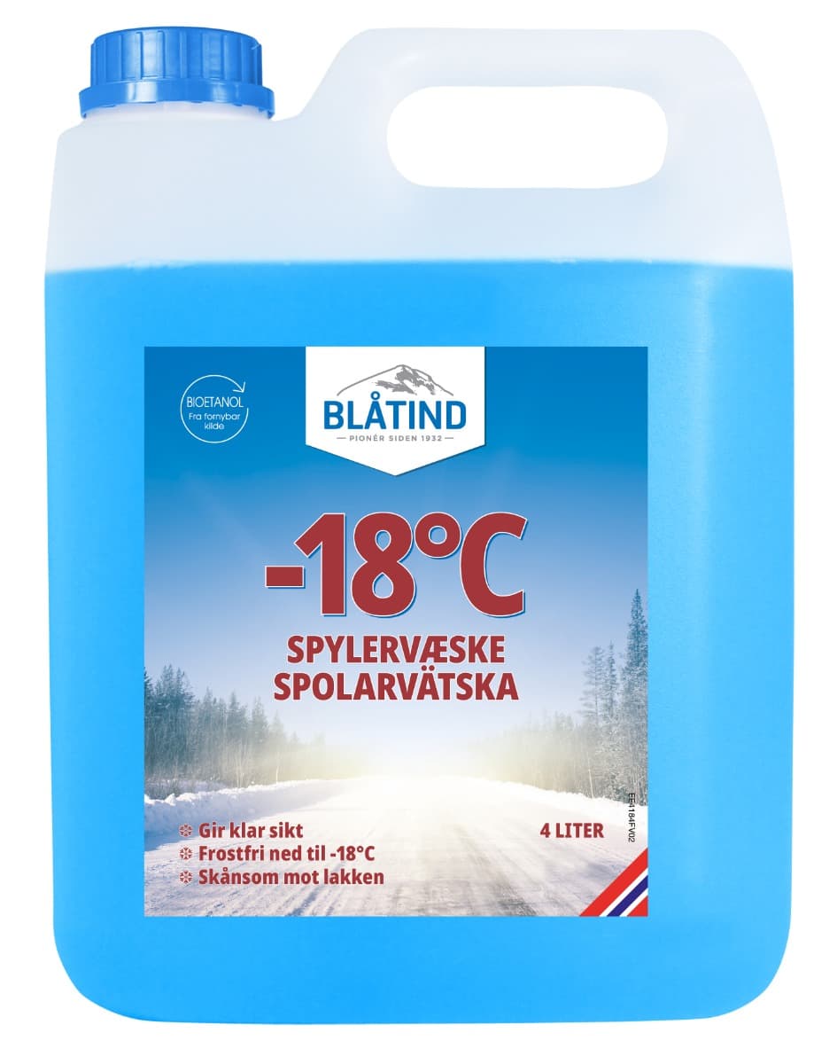 Blåtind Sylervæske -18C 4L