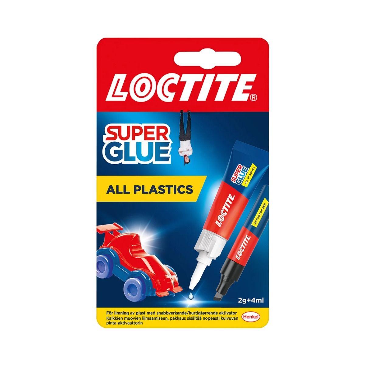 LOCTITE SUPER GLUE ALL PLASTICS